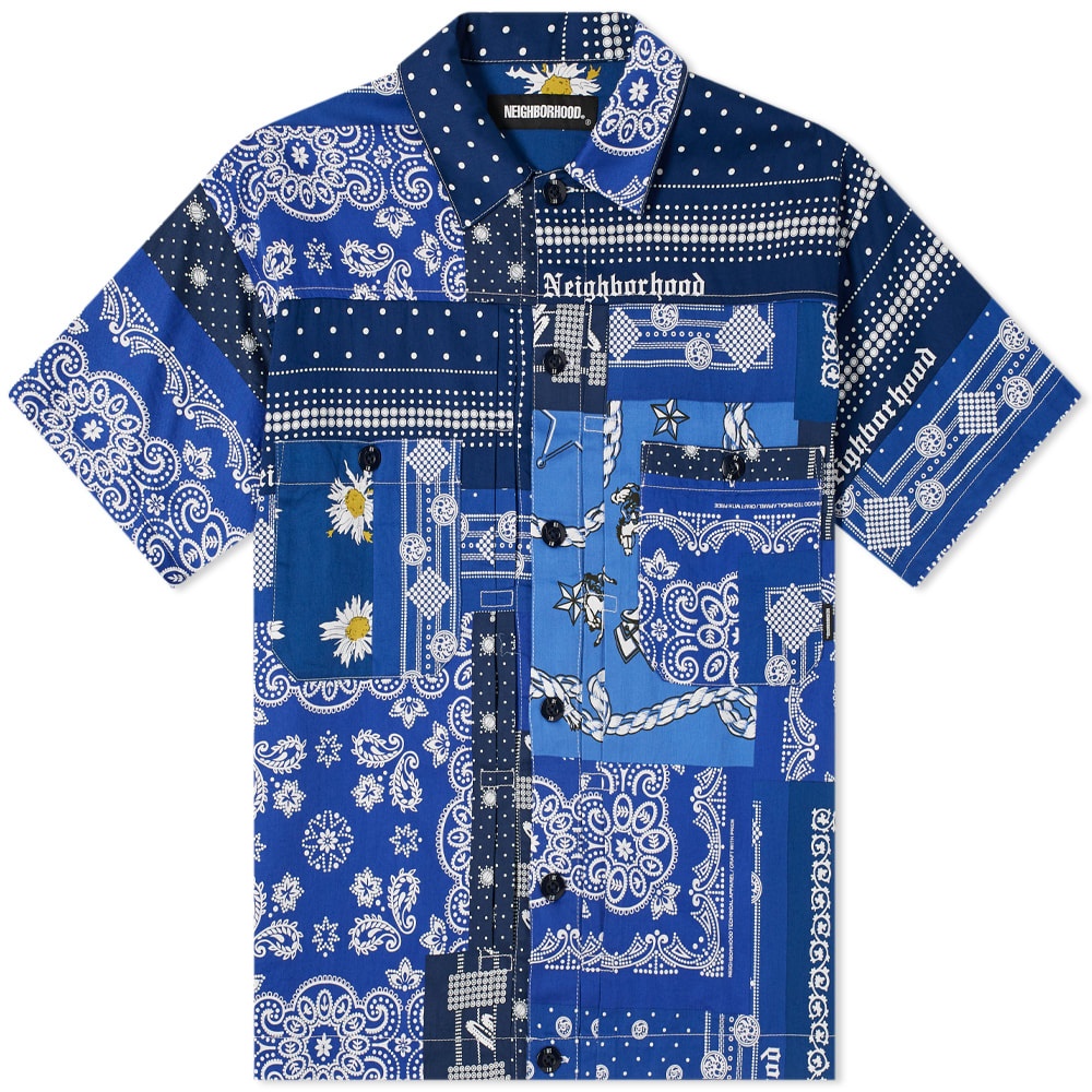 Neighborhood Short Sleeve Bandana Shirt - 1