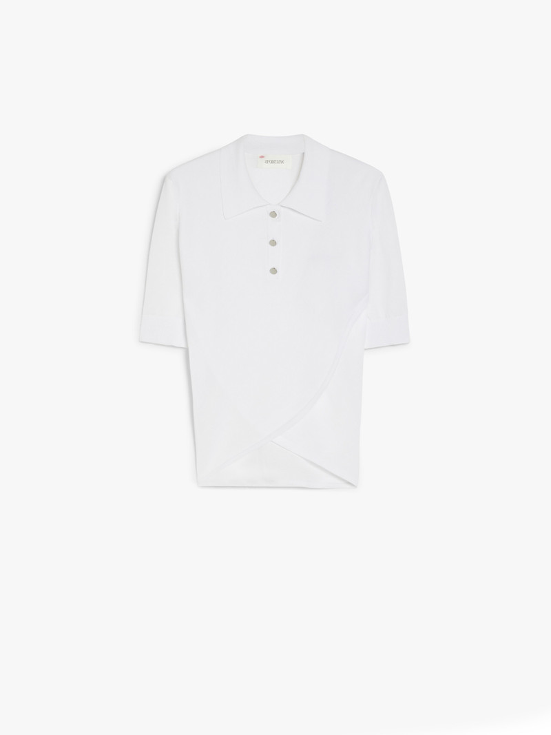 SHAKER Cotton crossover top - 1