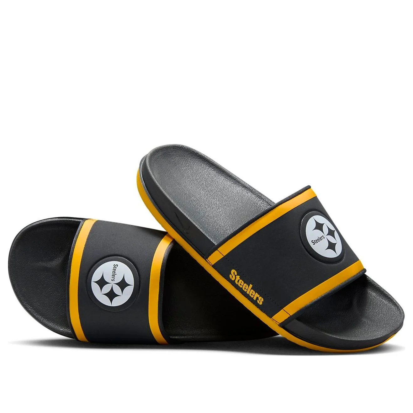 Nike NFL x Offcourt Slide 'Pittsburgh Steelers' DD0547-002 - 1