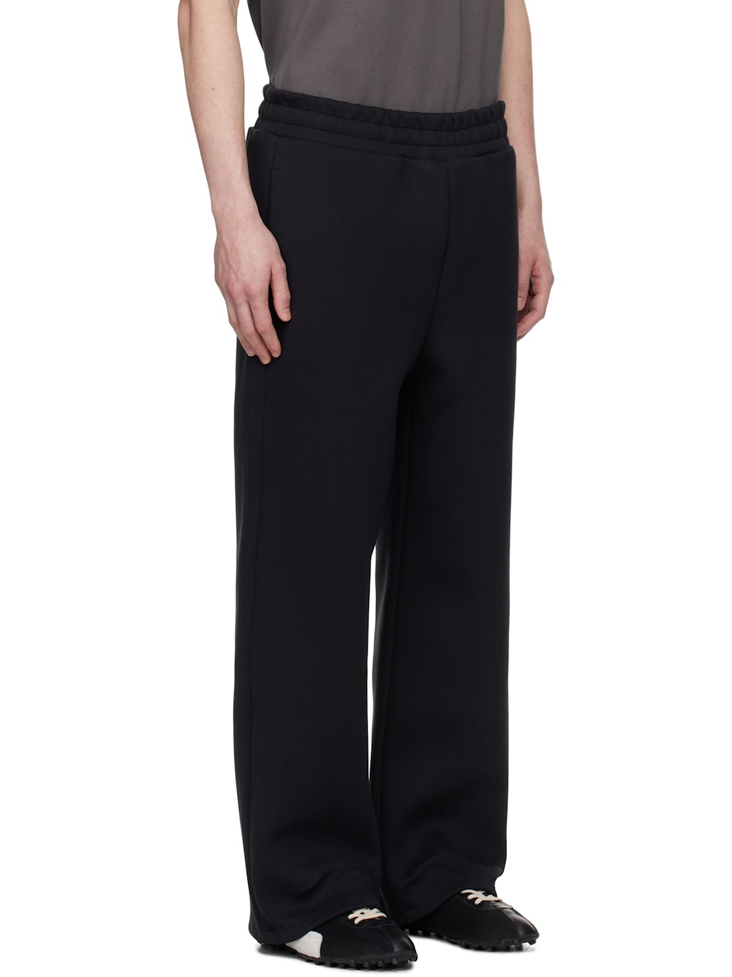 Black V2 Stacks Lounge Pants - 2