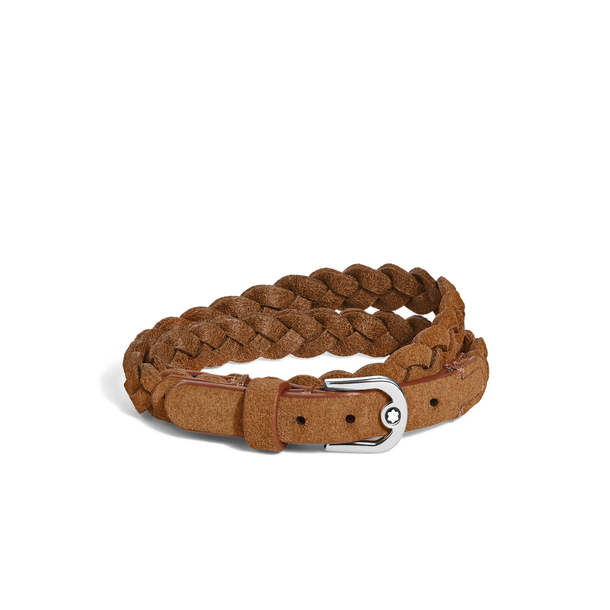HORSESHOE BUCKLE ADJUSTABLE BRACELET IN SUEDE LEATHER - 1