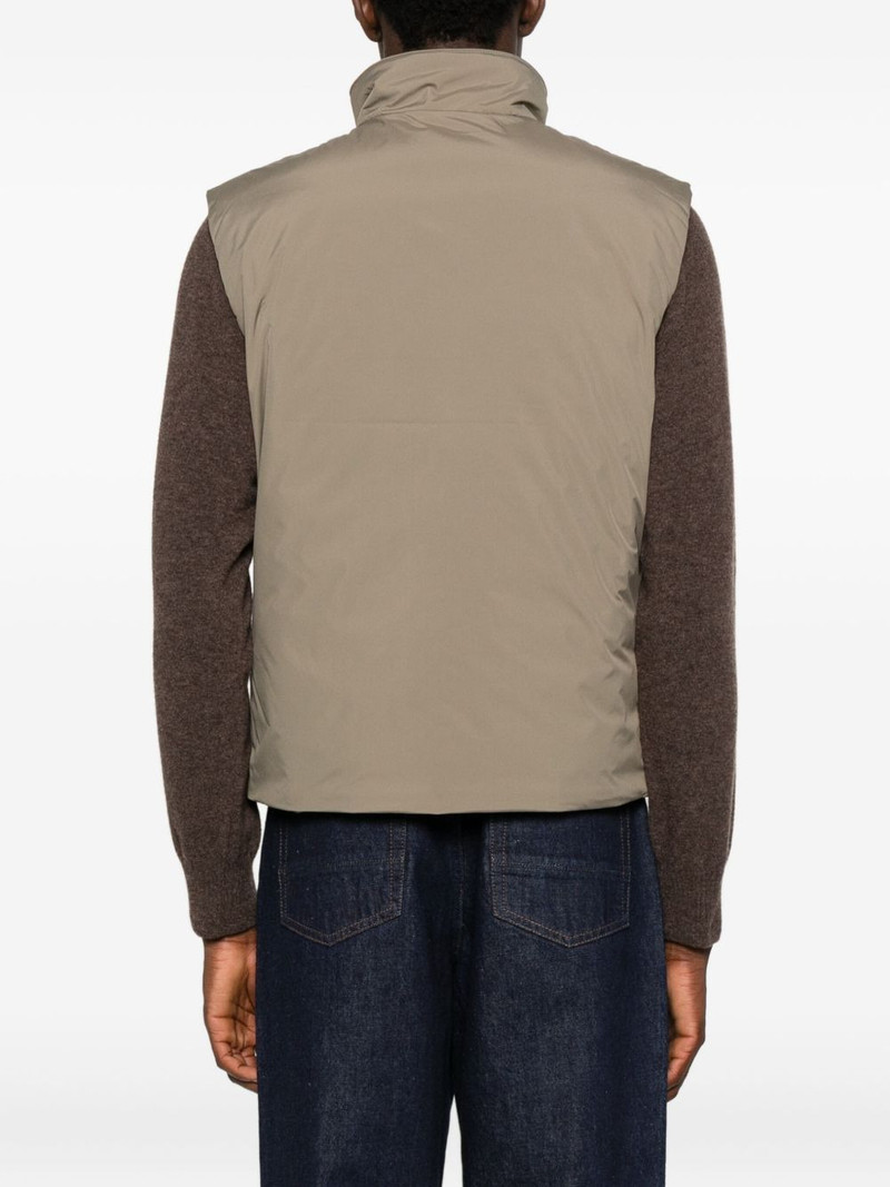 zip-up sleeveless gilet 4