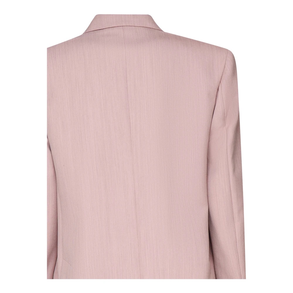ジャケット Stella Mccartney Pink twill oversize blazer Stella McCartney Pink Twill Oversize Blazer for Women – LOZURI®