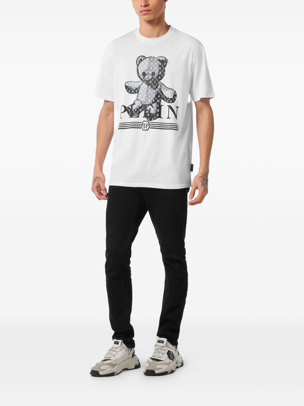 Teddy monogram t-shirt - 2