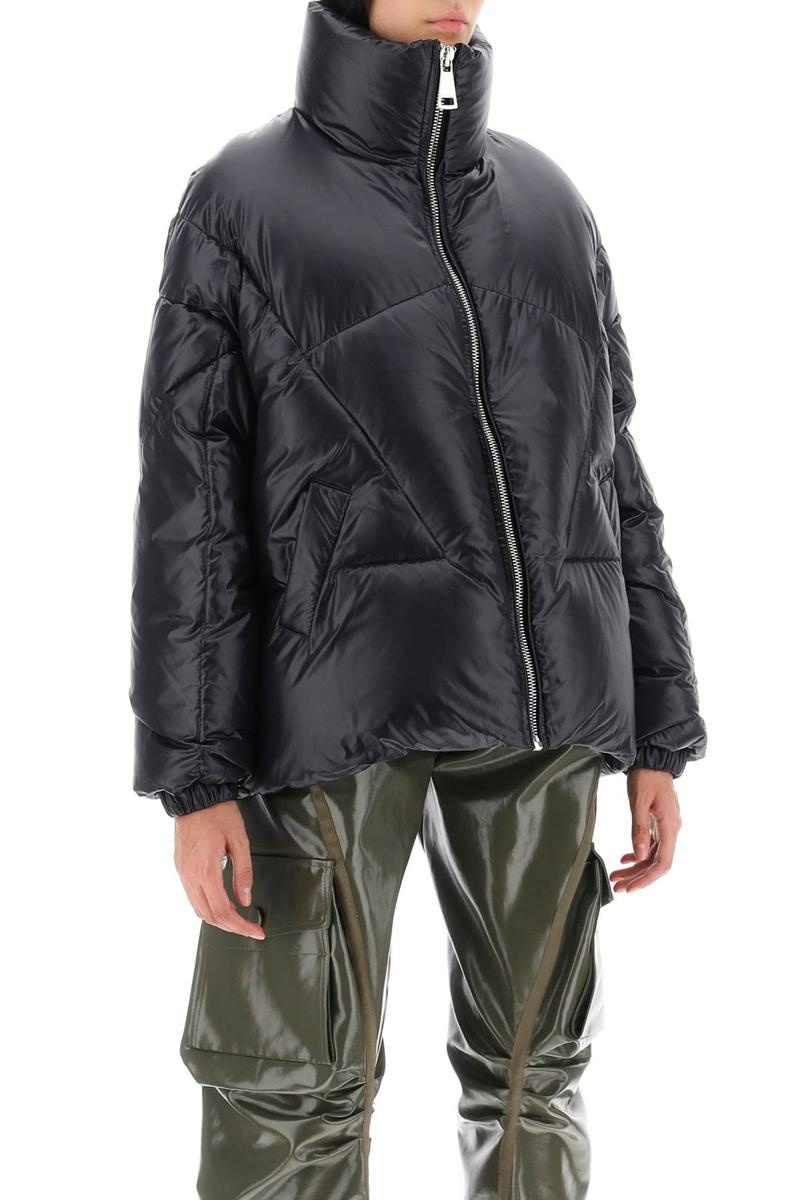 KHRISJOY MOON SHINY SHORT DOWN JACKET - 2