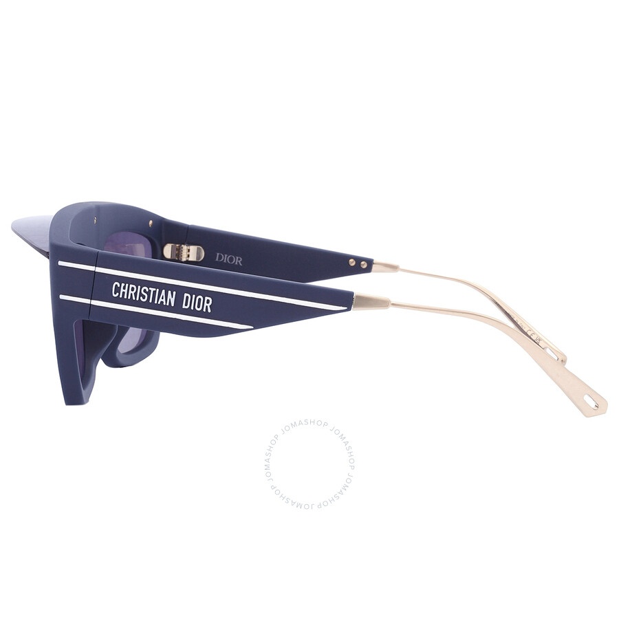 Dior DIORCLUB M7U Blue Logo Shield Sunglasses CD40152U 91X141 - 4
