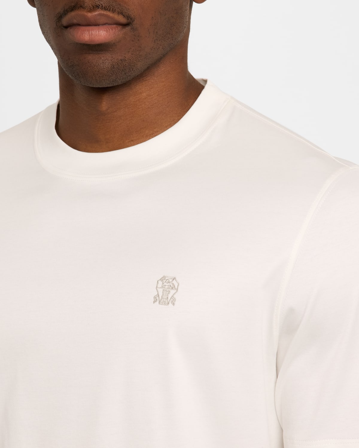 Men's Crewneck T-Shirt with Logo - 5