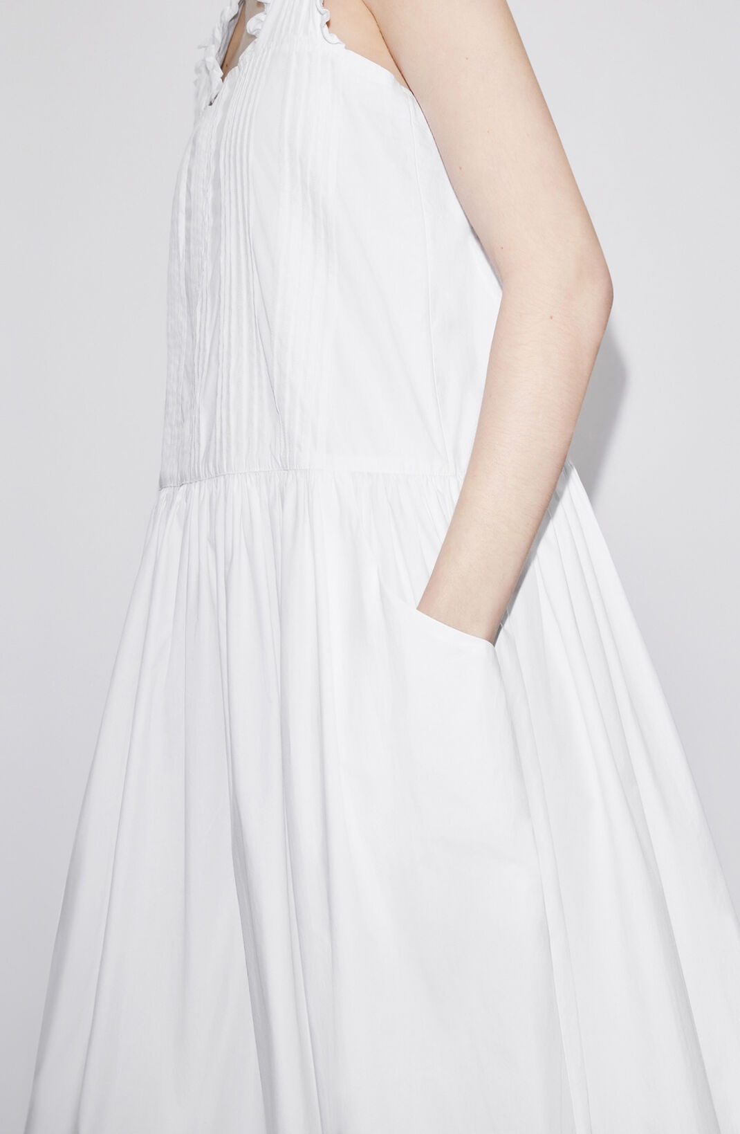 Pleated midi dress - 4