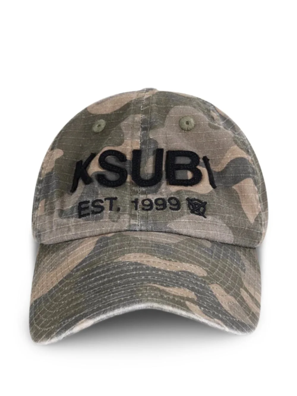 camouflage appliqué logo cap - 1
