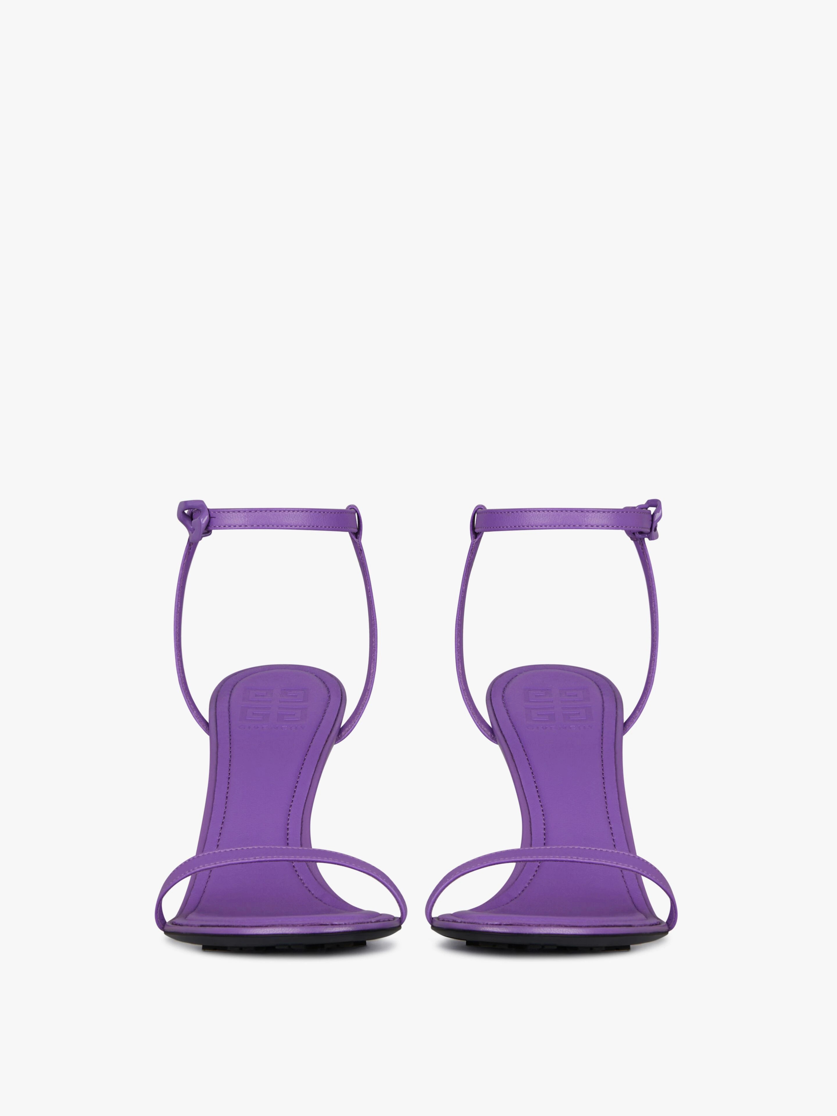 G CUBE SANDALS IN LEATHER - 2