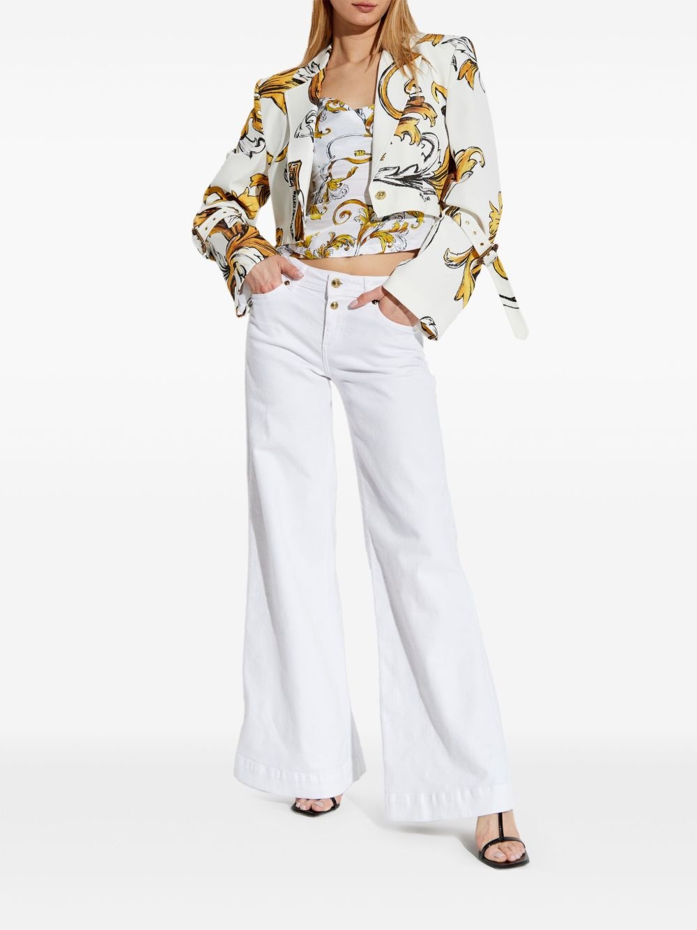 Barocco-print top - 2
