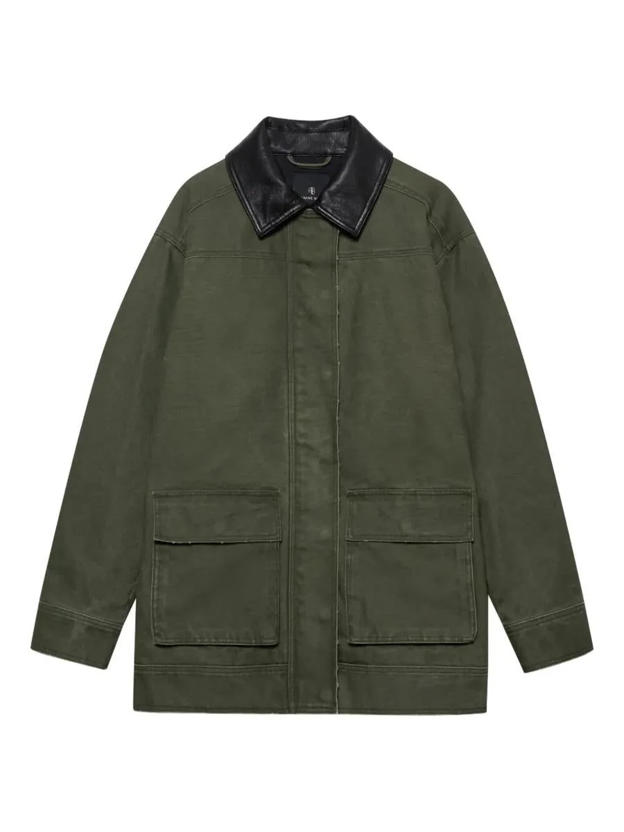 Anine Bing "Sean" Army Jacket Clothing - 1