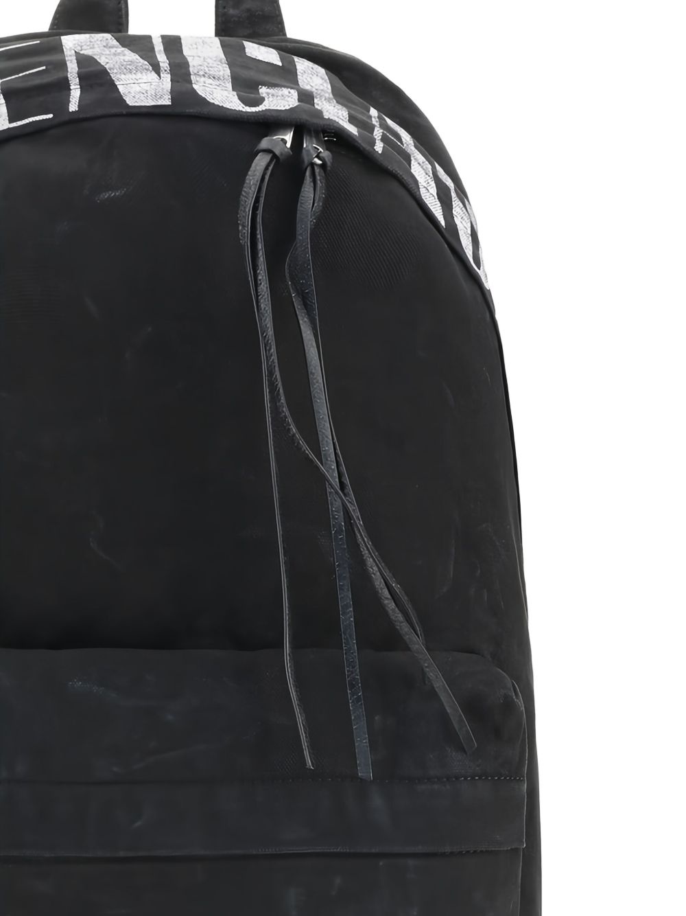 logo-print backpack - 3