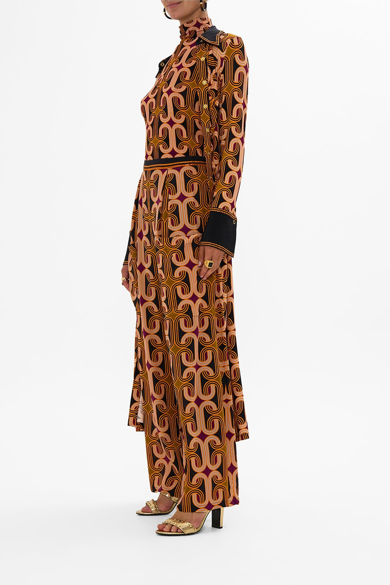 WIDE LEG TROUSER WITH FRONT POCKETS 9