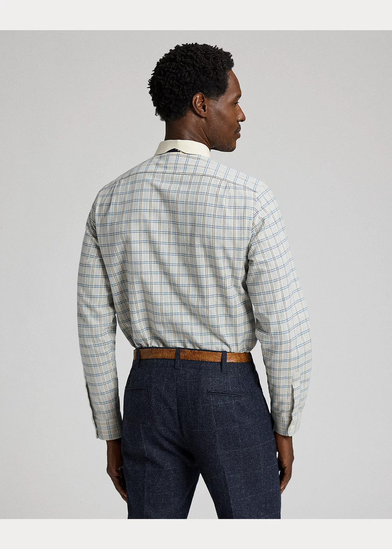 Slim Fit Checked Shirt 4