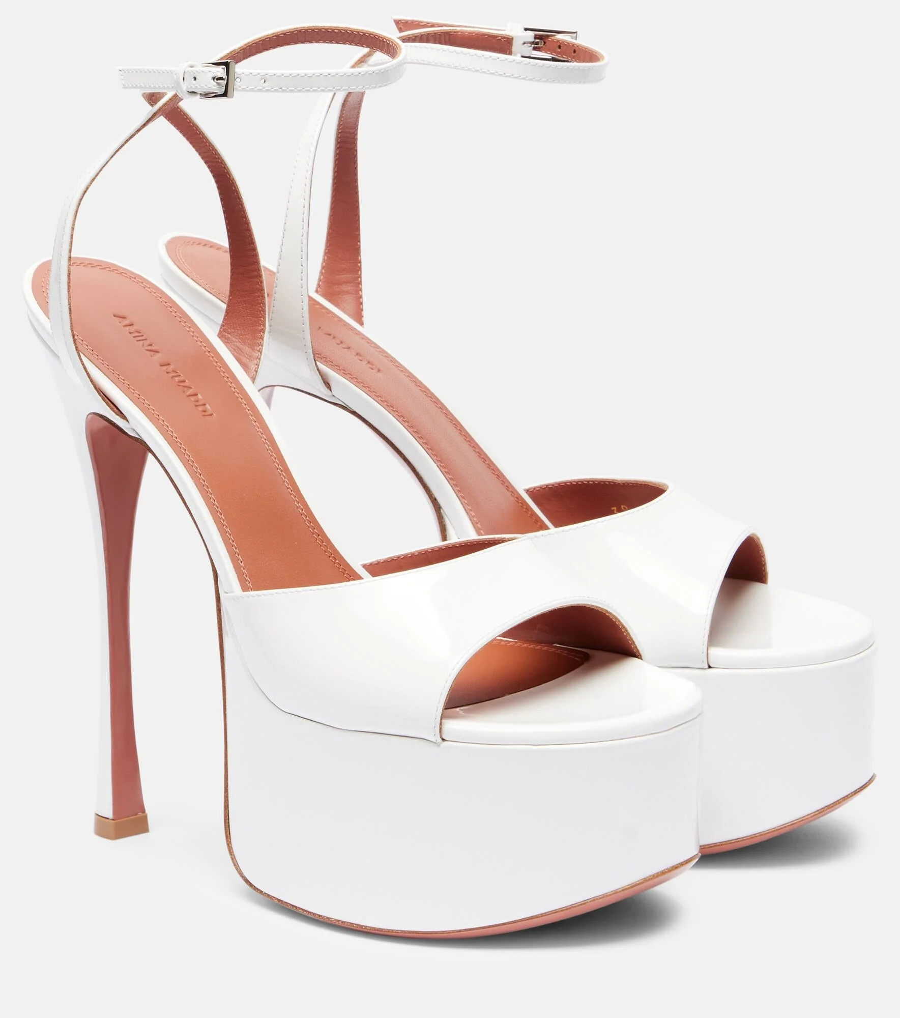 Aya 155 patent leather platform sandals - 1
