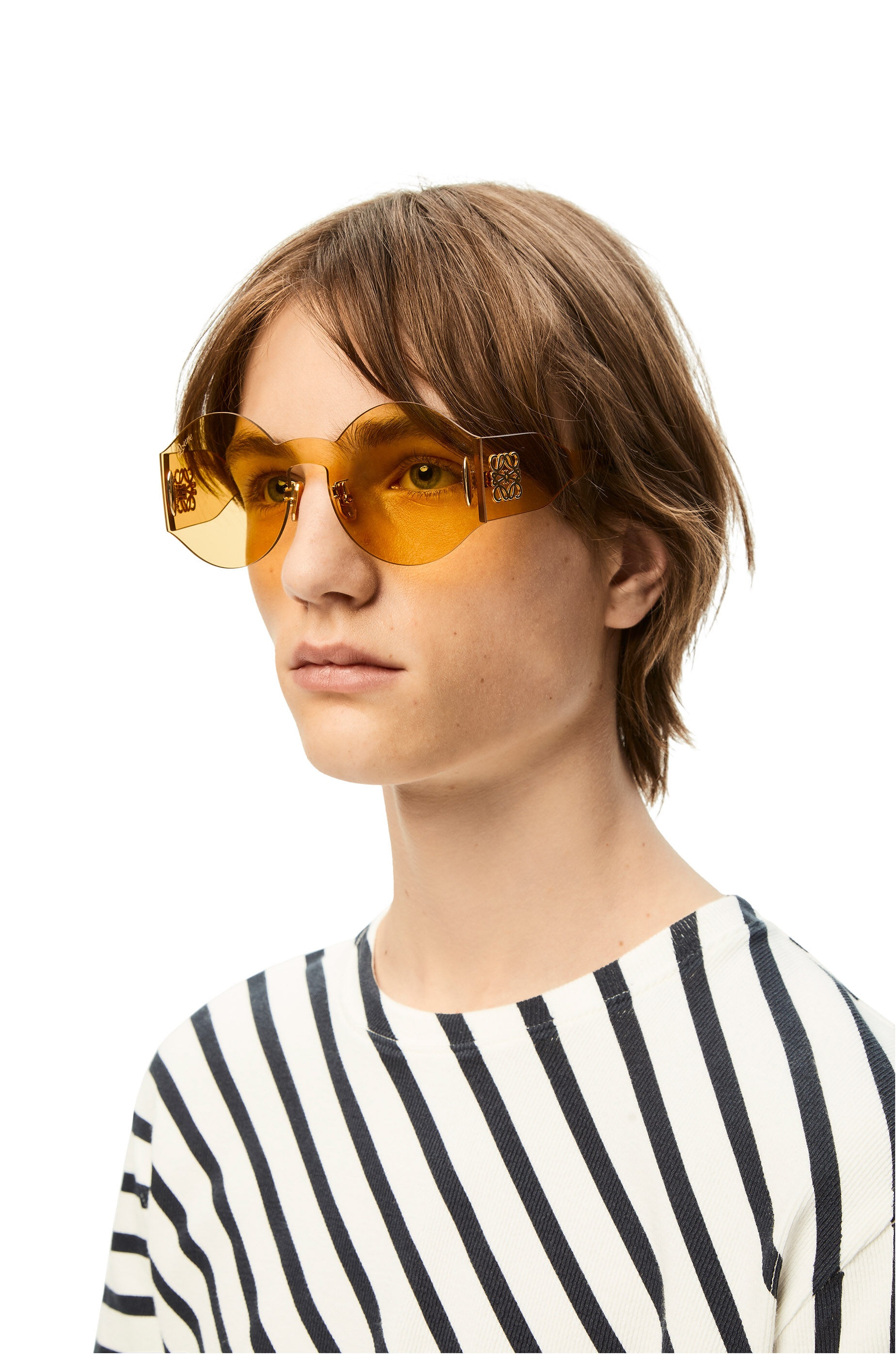 Round mask sunglasses in nylon - 2