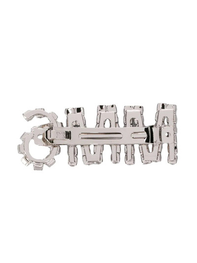 MM6 Maison Margiela crystal-embellished hair clip outlook