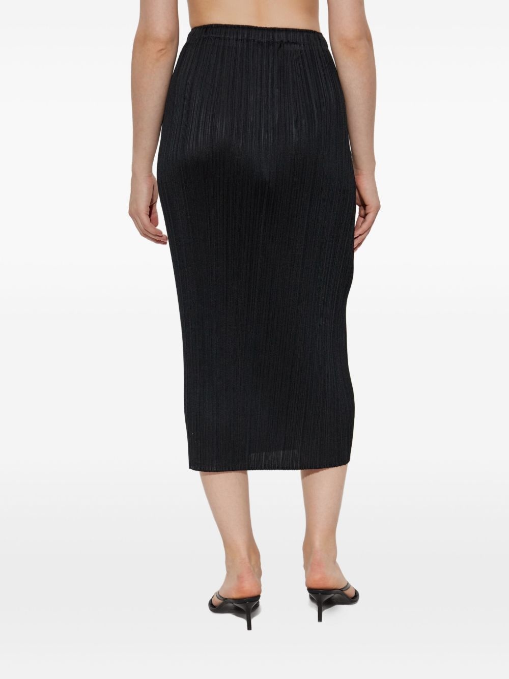 pleated midi skirt - 4