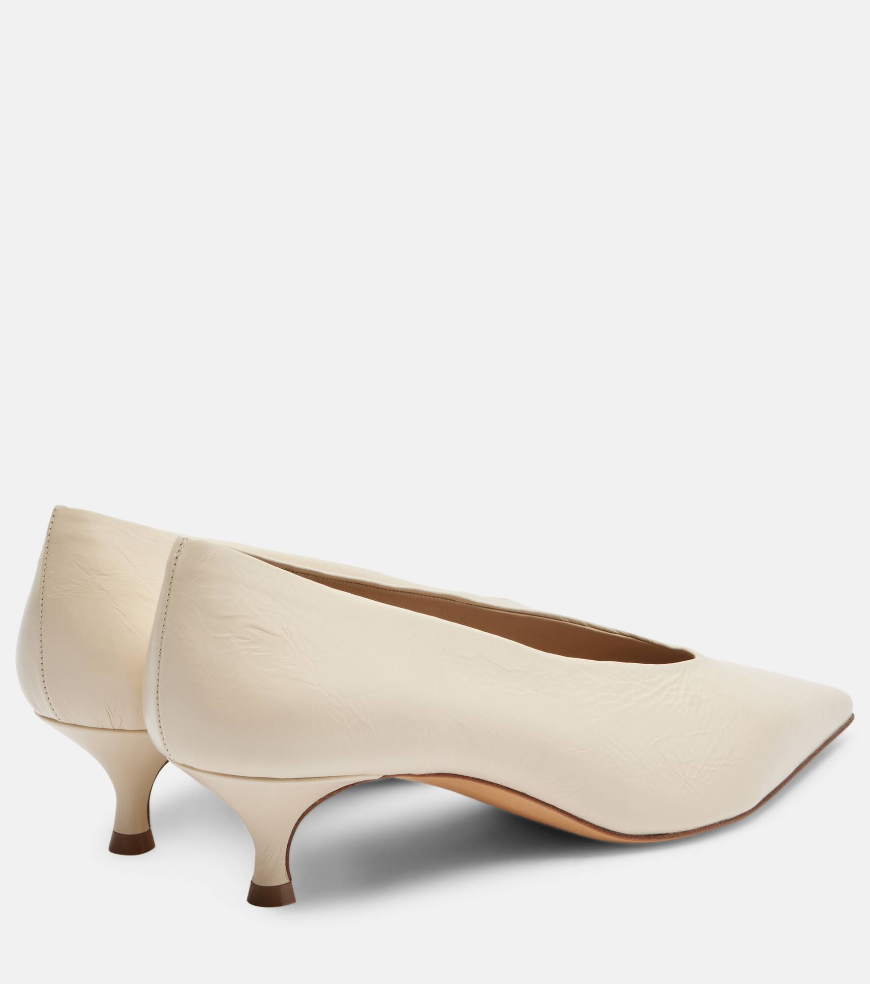 Babouche 40 leather pumps - 2