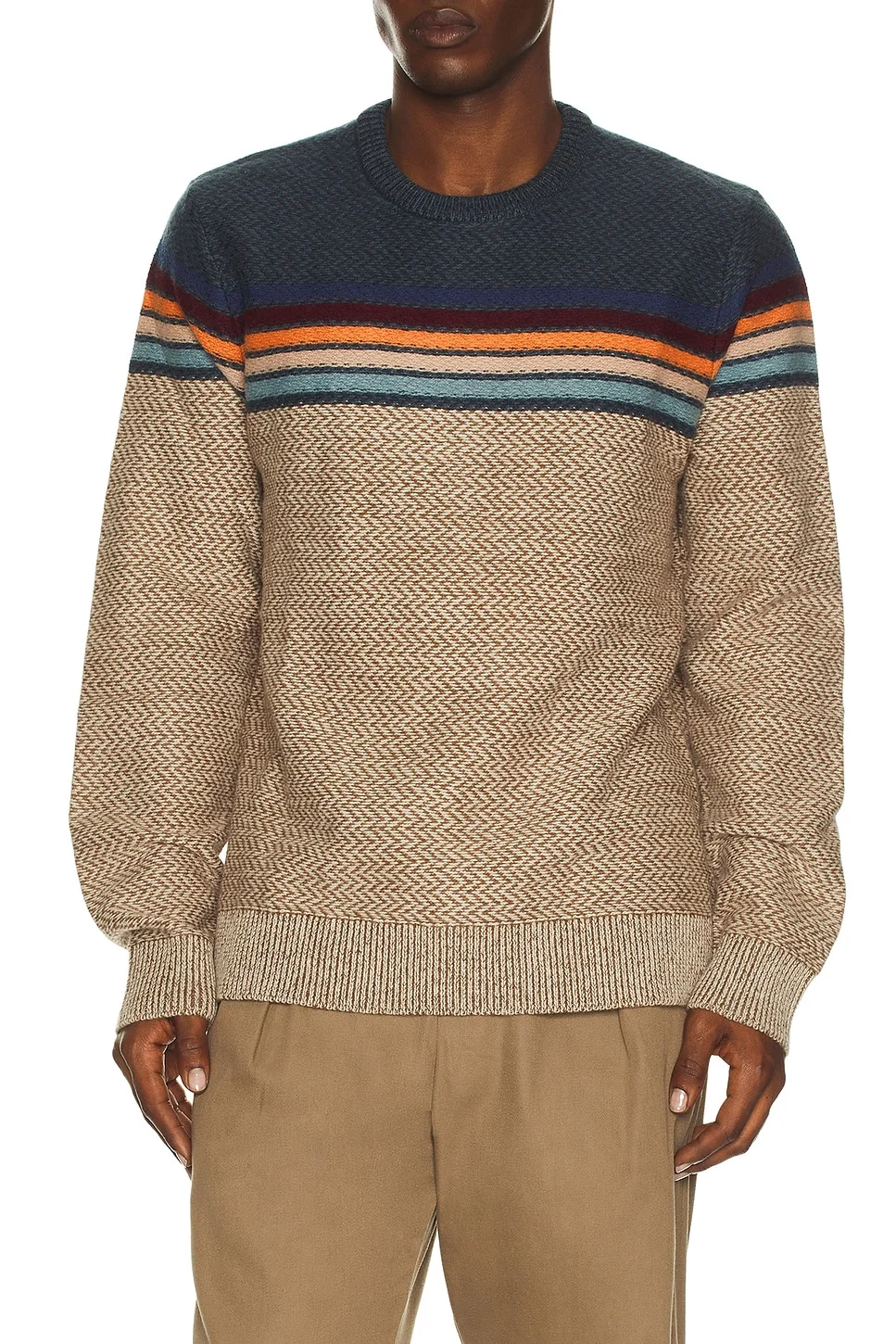 Donegal Crew Neck Sweater - 1