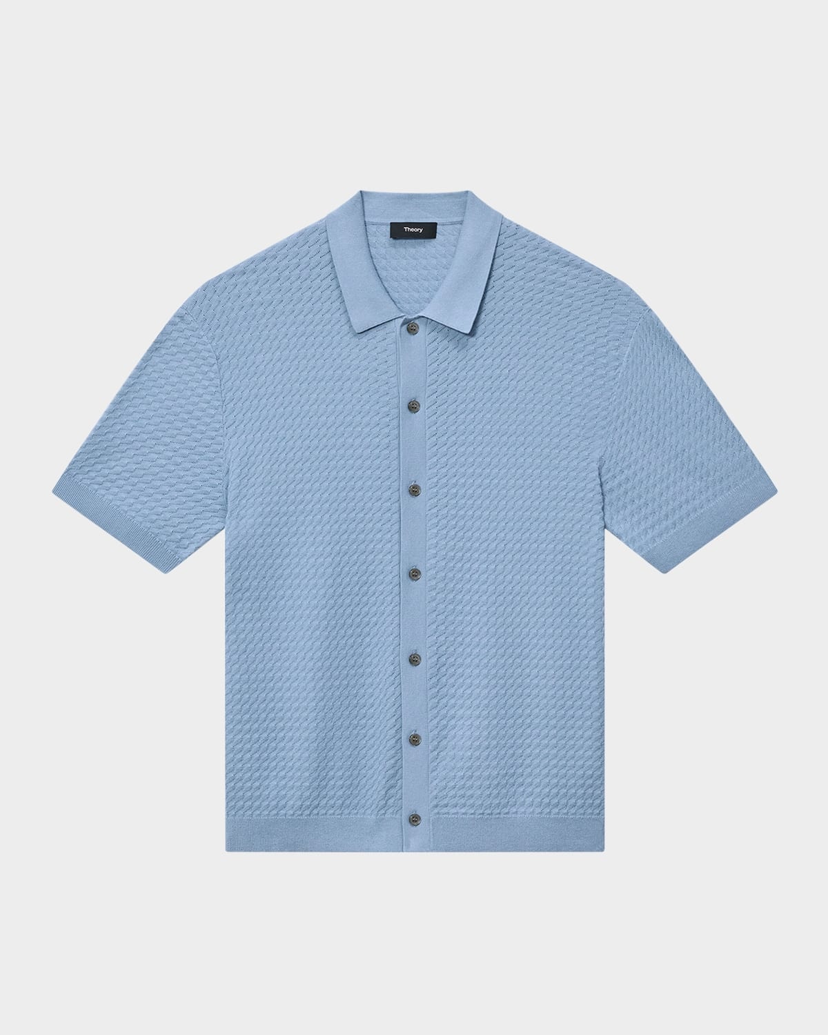 Men's Cairn Cotton Waffle-Knit Shirt - 1