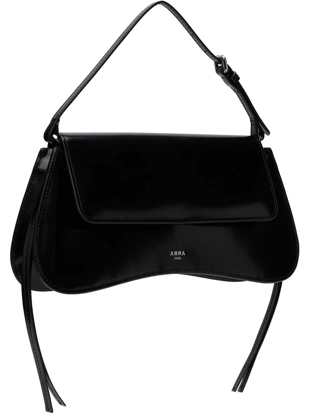 Black Mini Heart Bag - 2