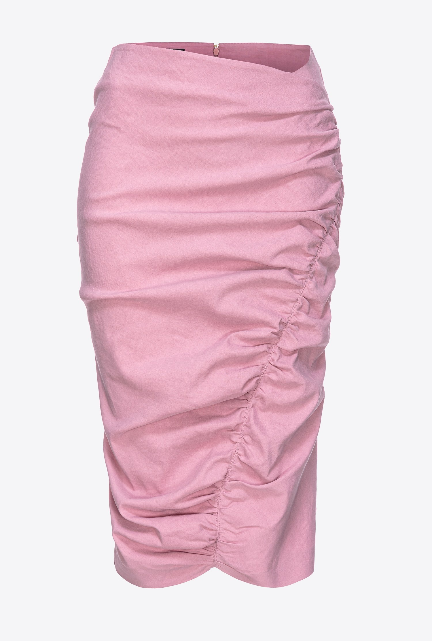 LINEN CALF-LENGTH SKIRT - 1