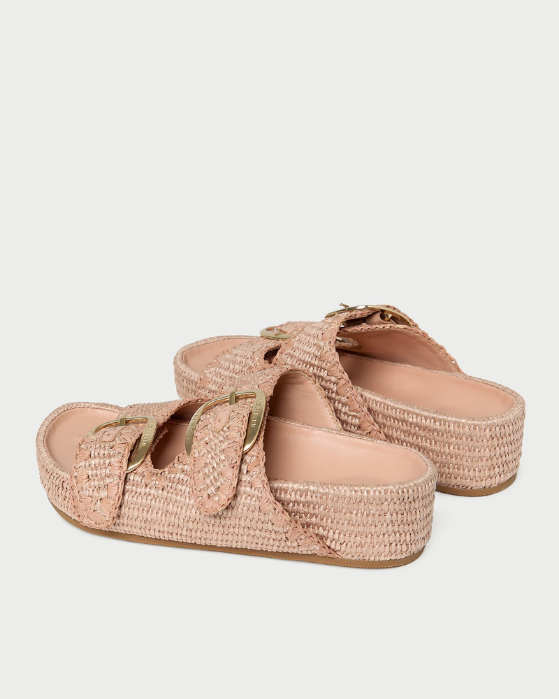 Nico Blush Two-Band Sandal 5
