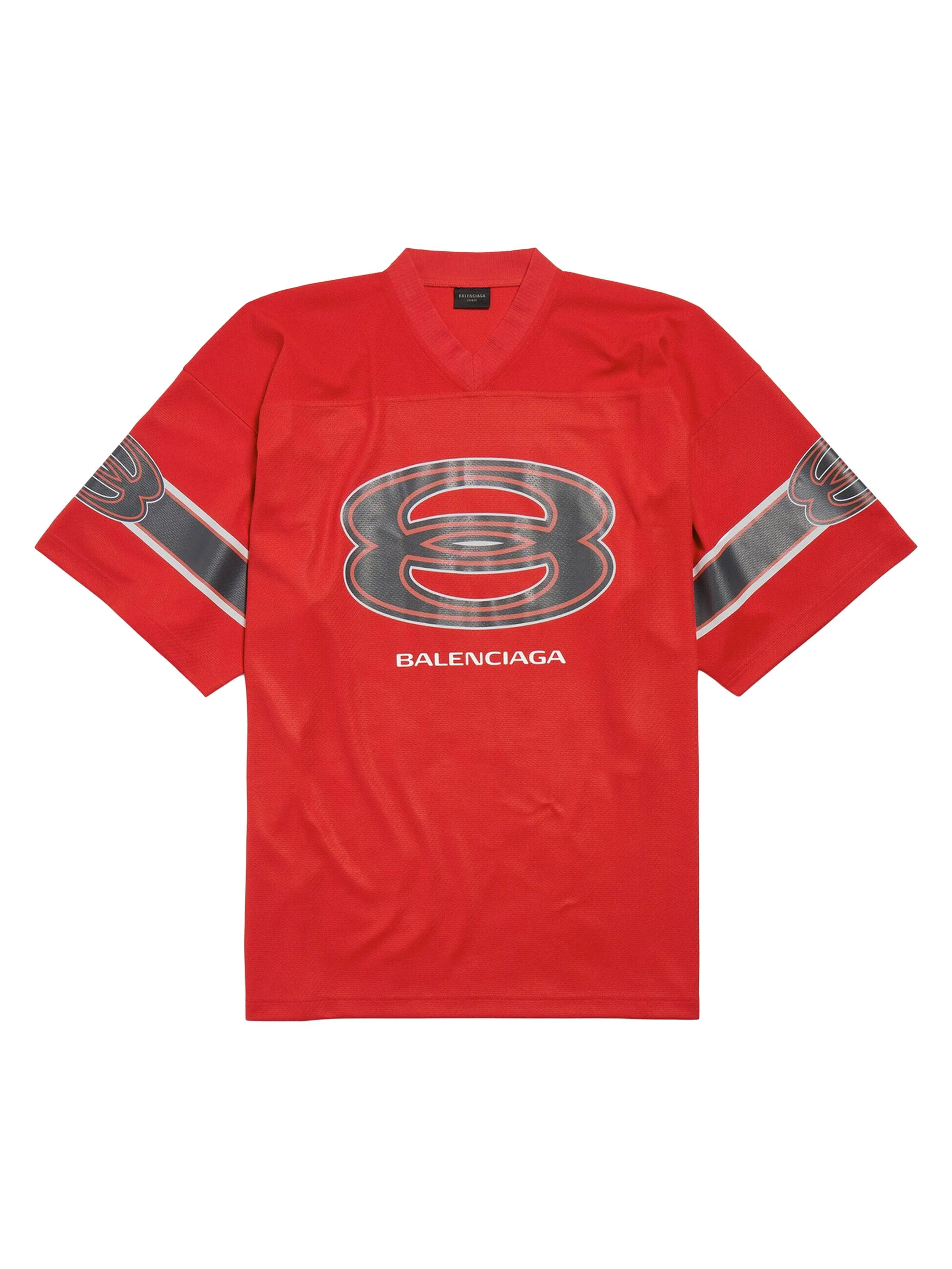 Men's American Football T-Shirt - Red - 1