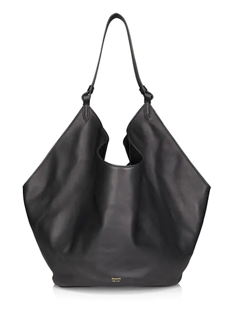 Lotus Medium Leather Tote - 1