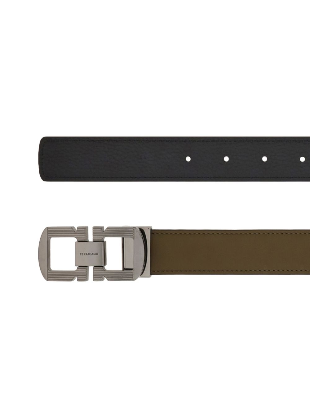 reversible Gancini belt - 2