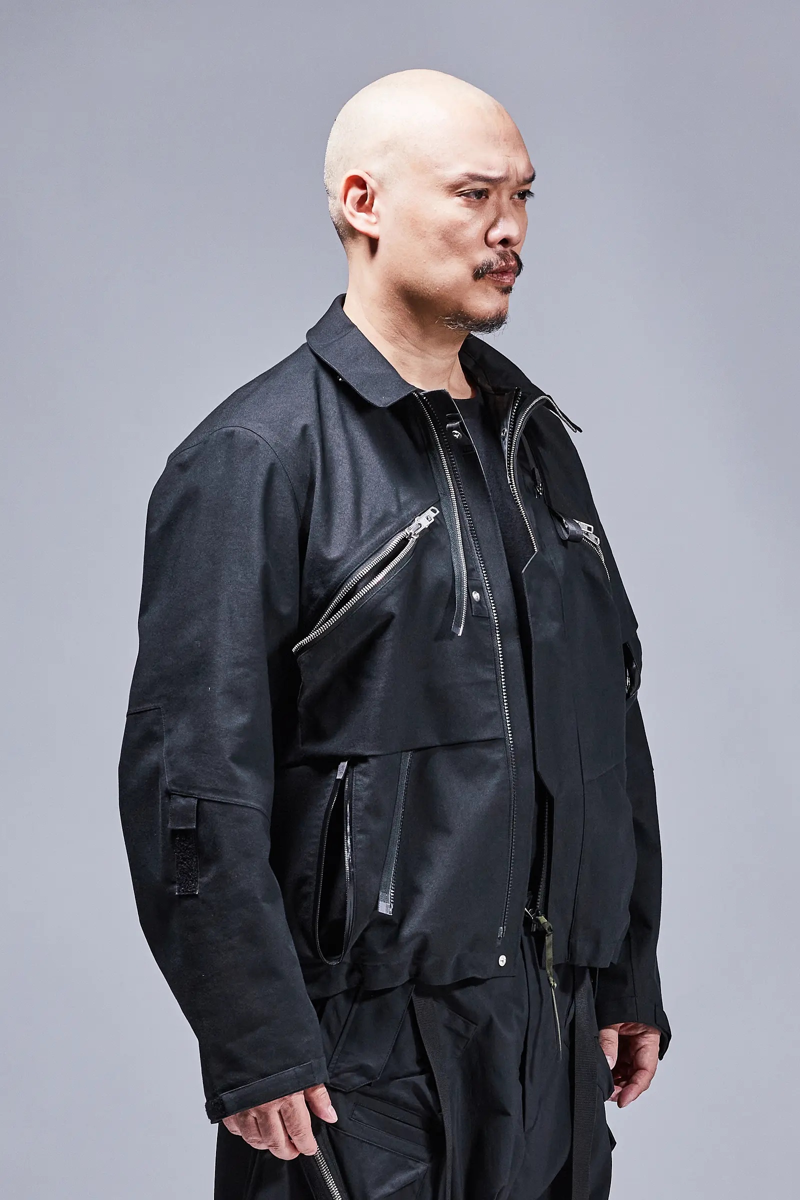 J1WB-BQ 3L Interops Jacket Black - 13