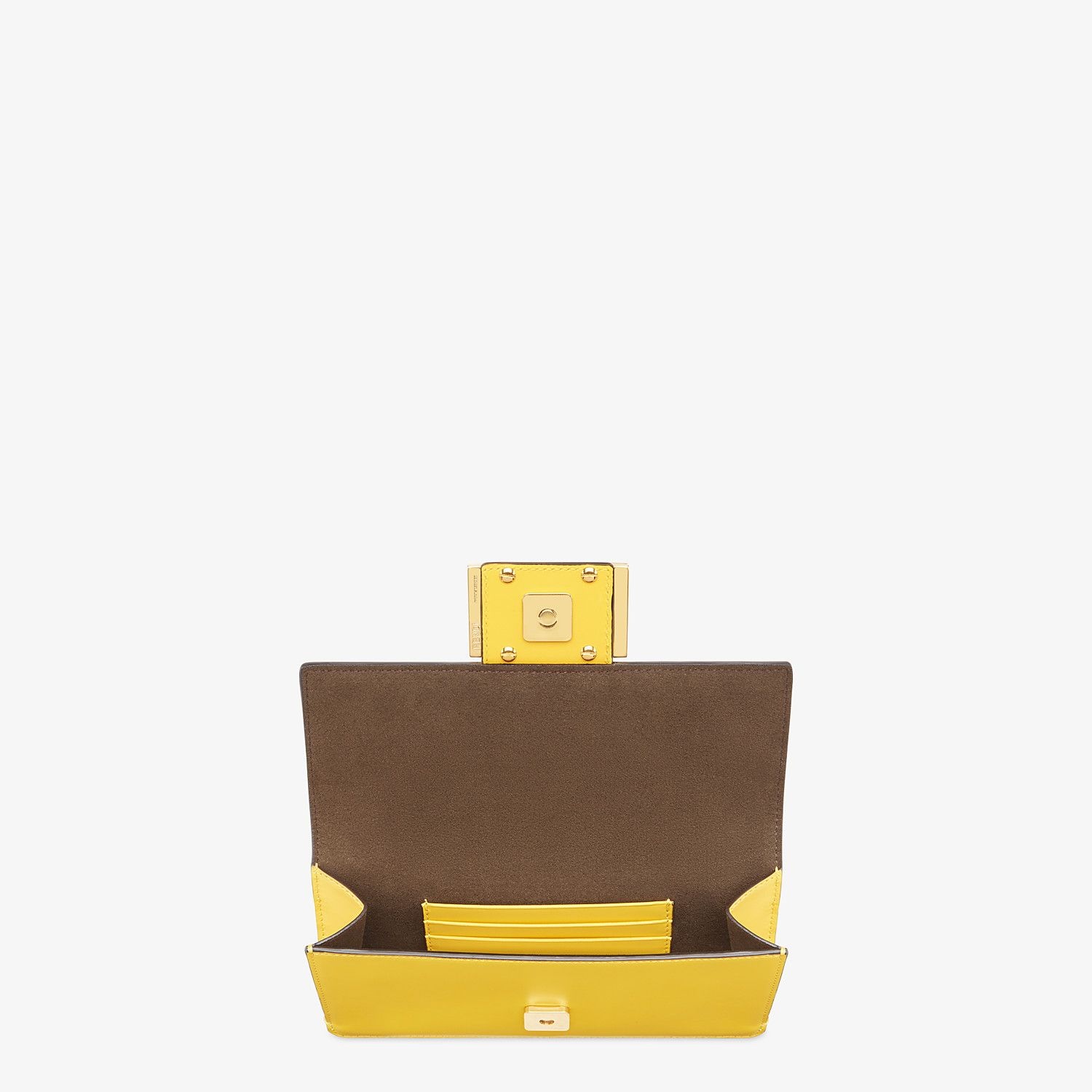 Yellow leather mini bag - 5