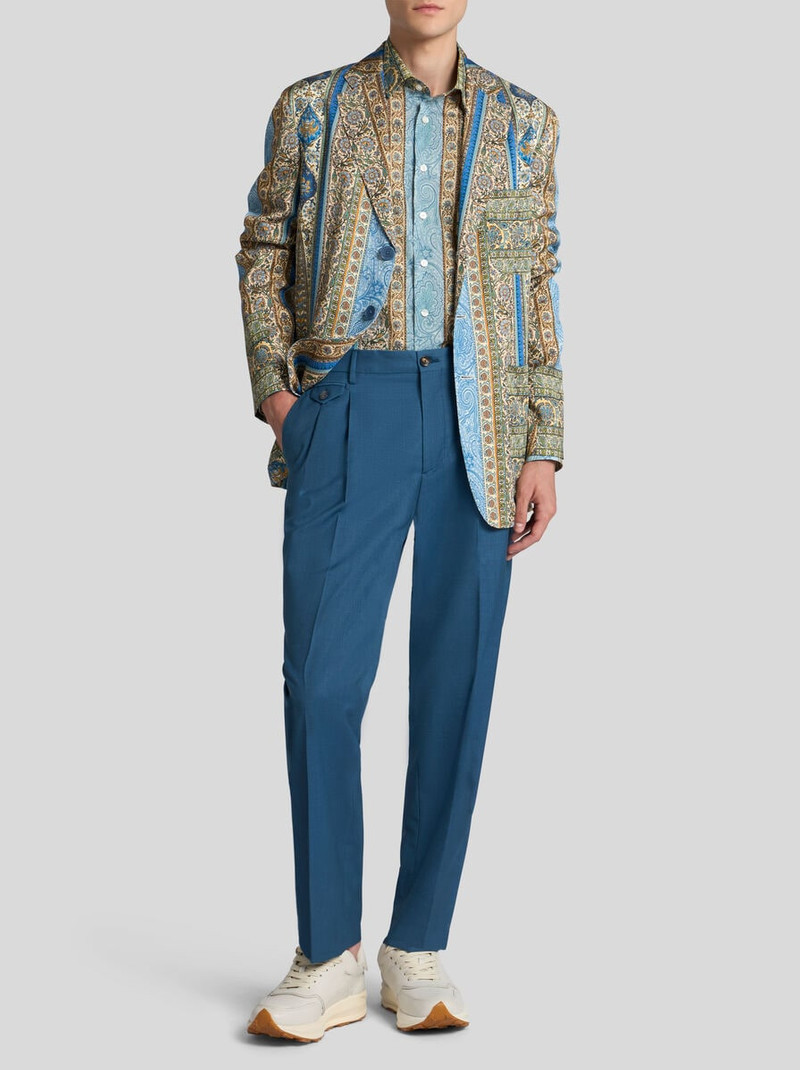 Etro PARTIALLY-LINED BLAZER WITH THREE PATCH POCKETS outlook