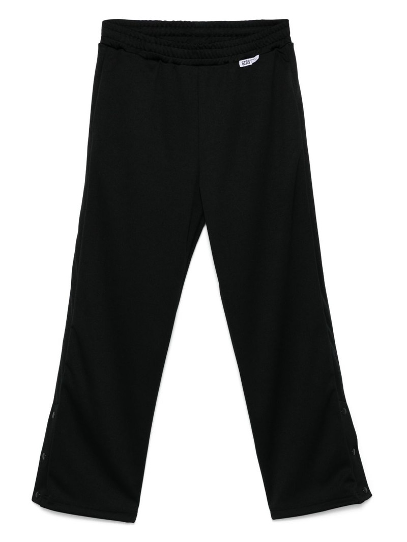 button-detail track pants 1