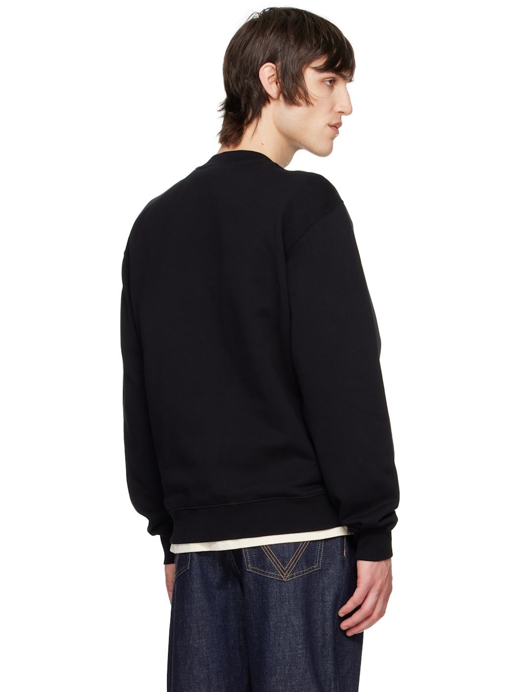 Black Les Classiques 'The Gros Grain' Sweatshirt - 3