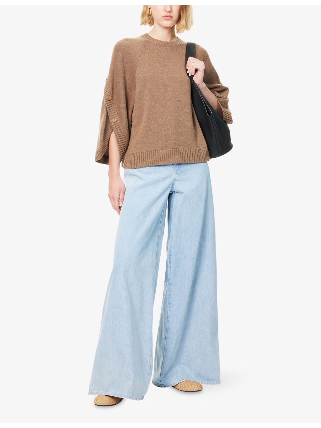 Affari Wide-Leg Denim Jeans - 2