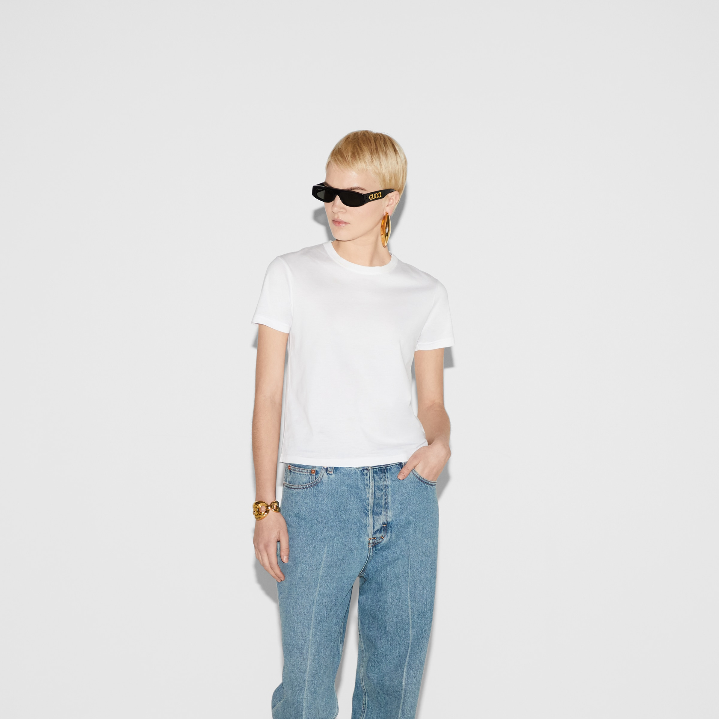 Light cotton jersey T-shirt - 3