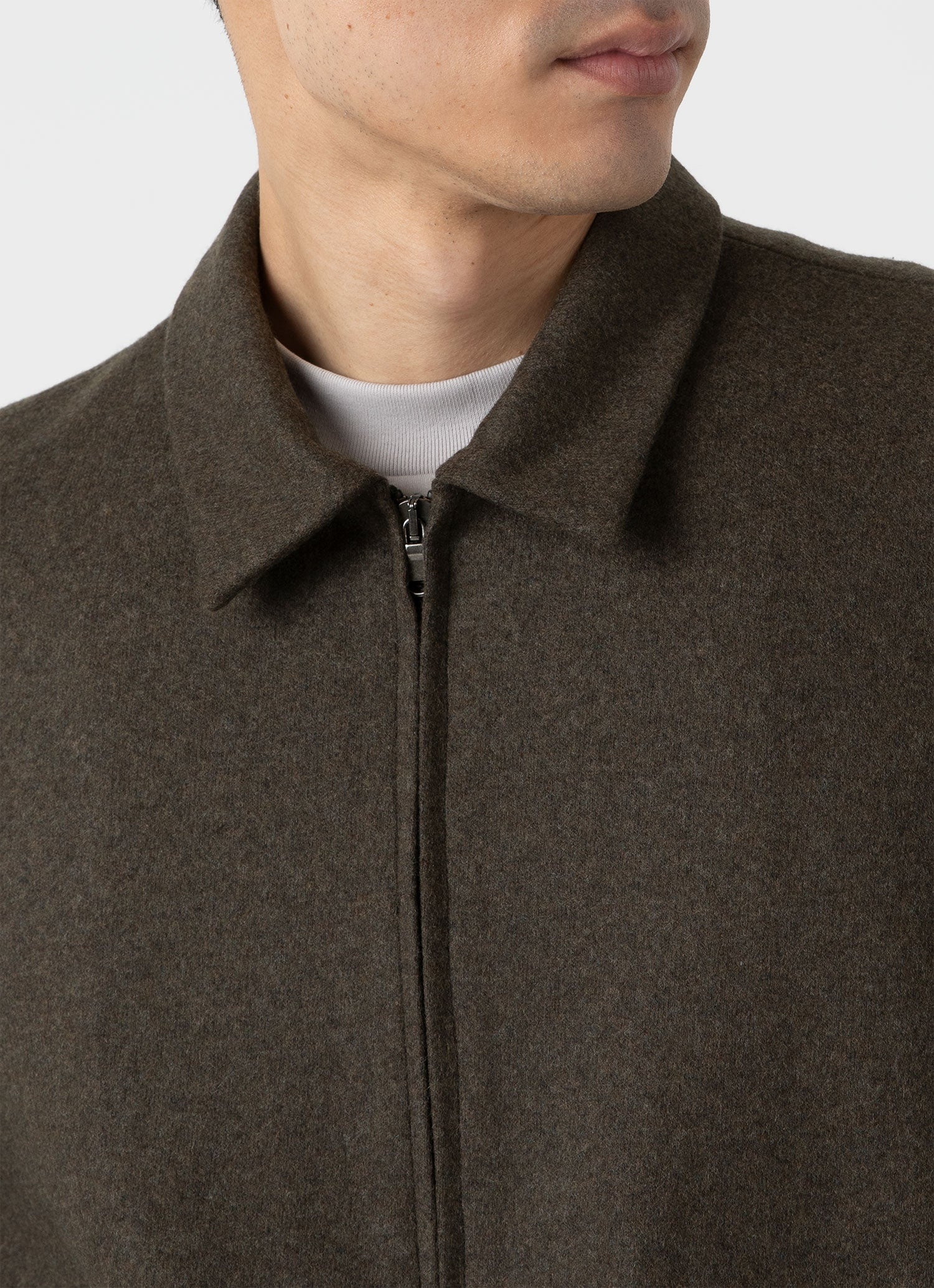 Boiled Wool Zip Jacket - 6