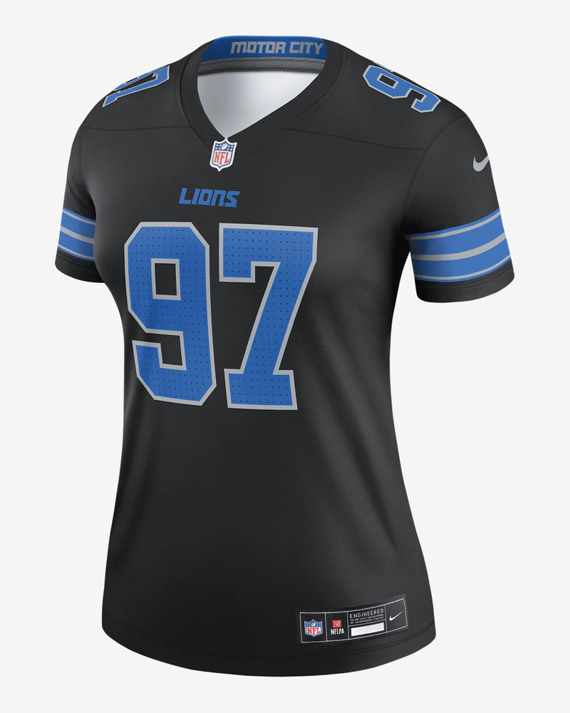 Aidan Hutchinson Detroit Lions Women's Nike Dri-FIT NFL Legend Jersey 1