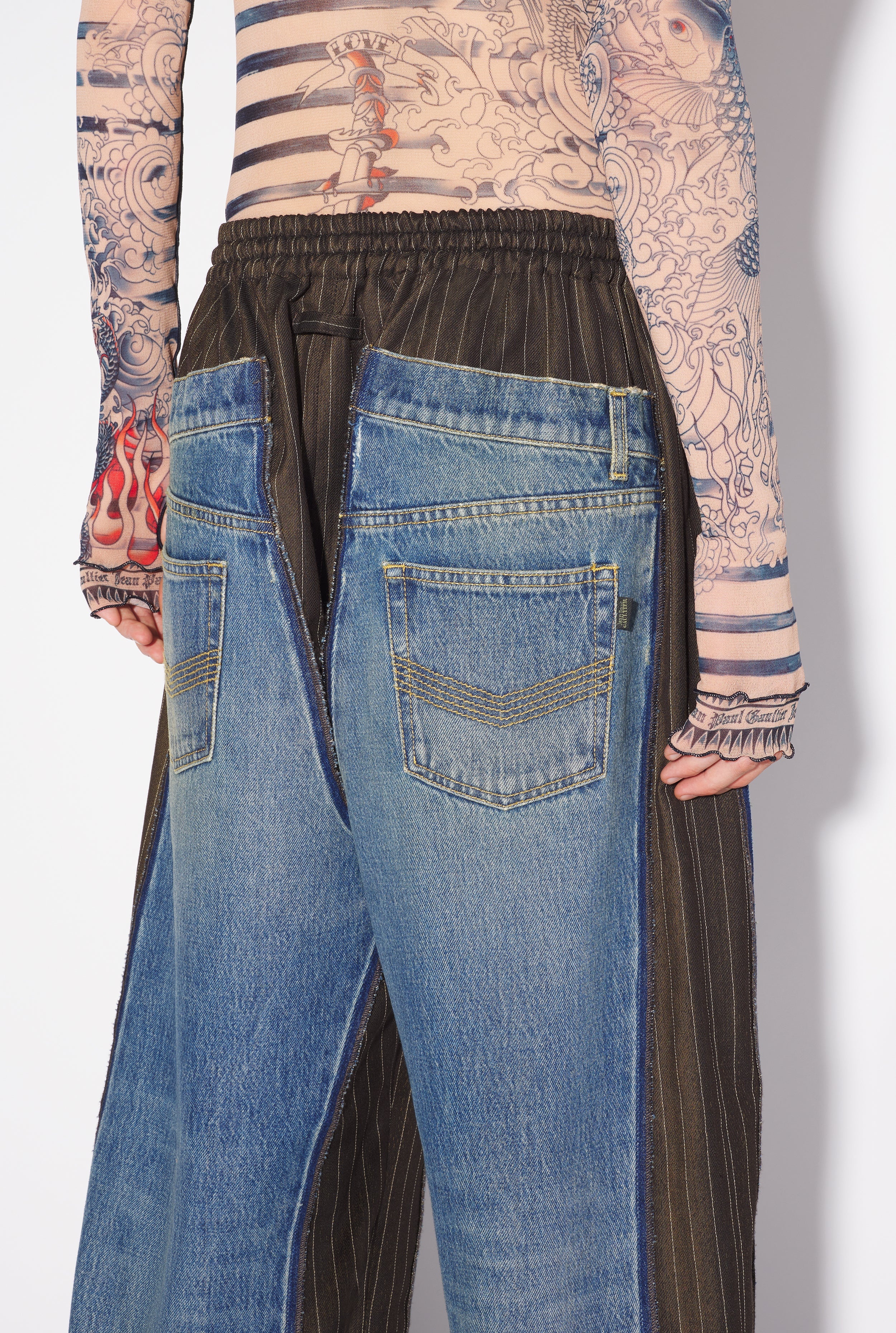 THE JEAN SUIT PANTS - 5