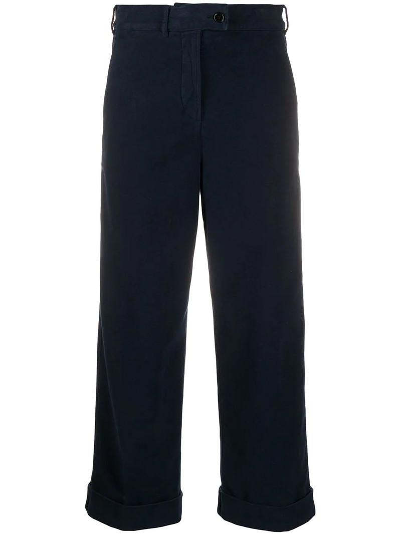 cropped wide leg trousers 1