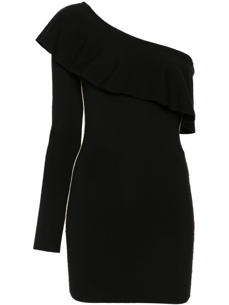 one-shoulder mini dress 1