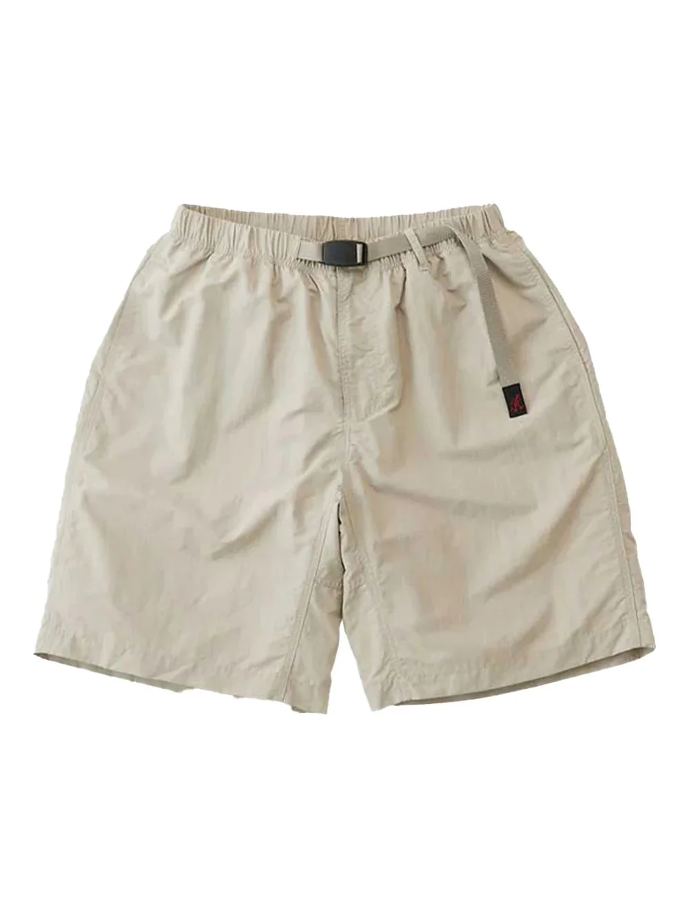 belted elasticated-waist shorts - 1