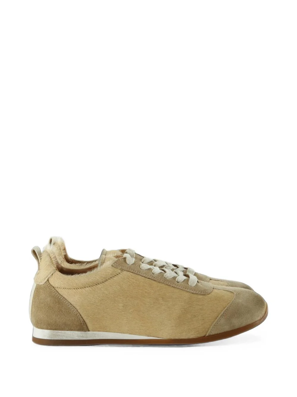 panelled sneakers - 1