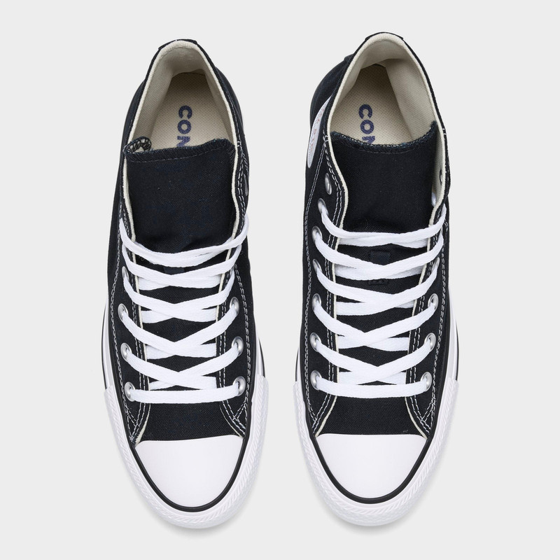 Converse Chuck Taylor All Star Hi Black White (Women's) 5
