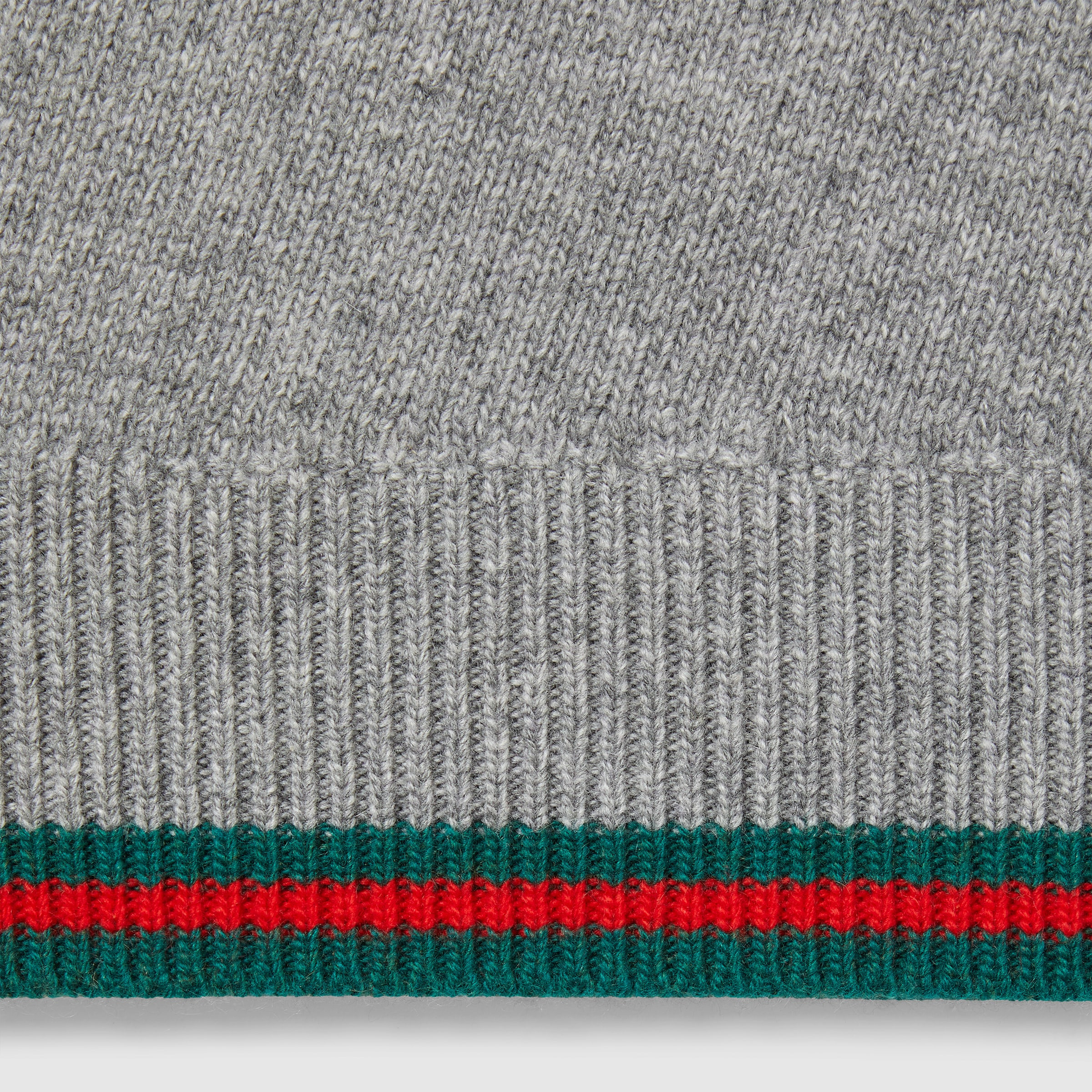 Wool and cashmere cardigan with Web - 7