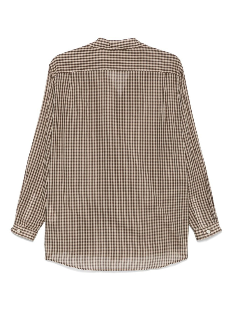 AURALEE checked cotton shirt outlook