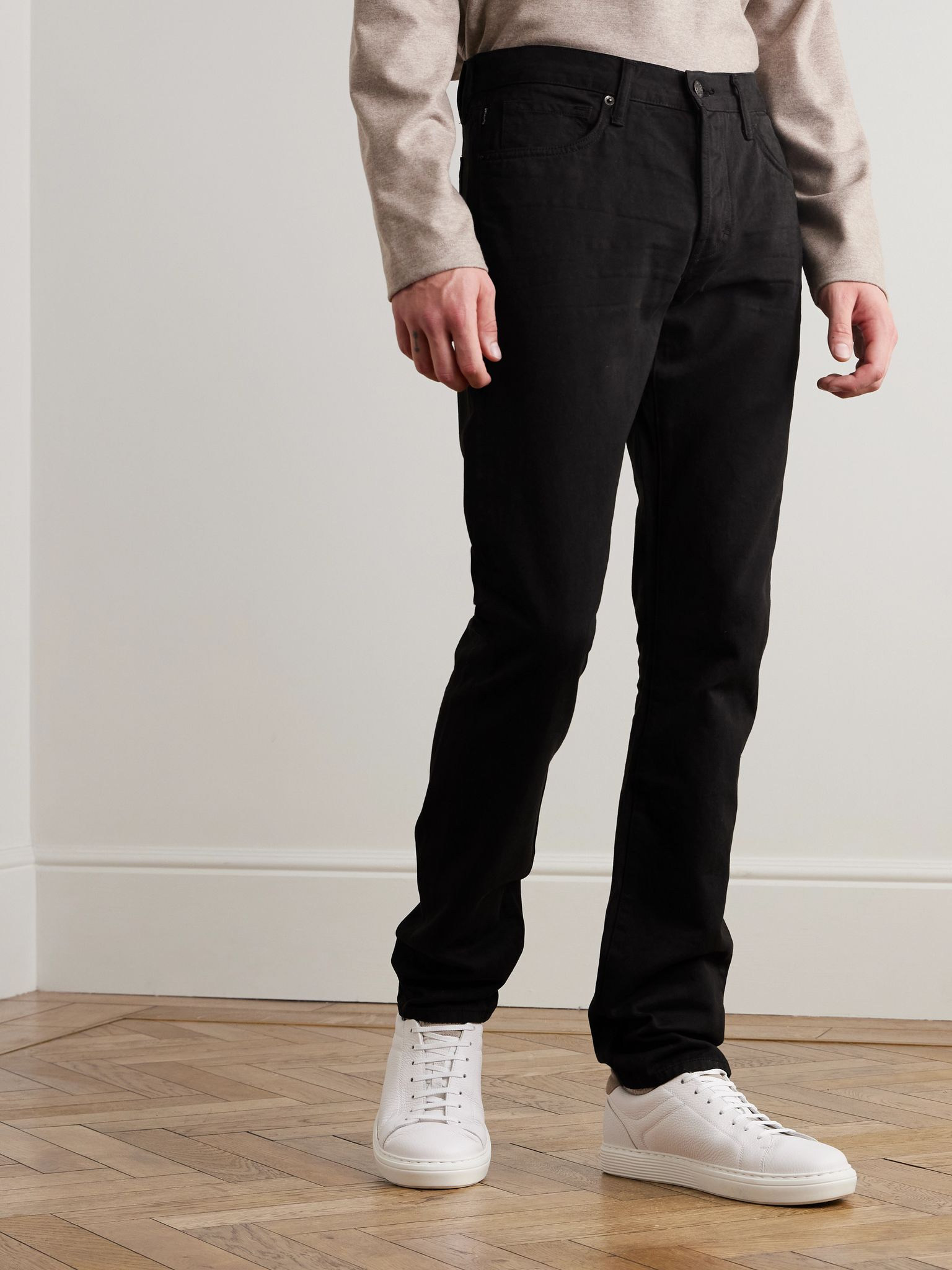 Slim-Fit Jeans Brown - 3
